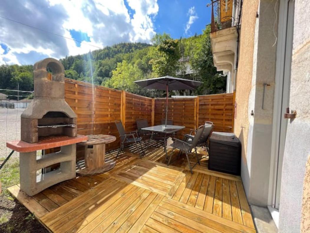 Sauna En Bord De Riviere Morez Luaran gambar